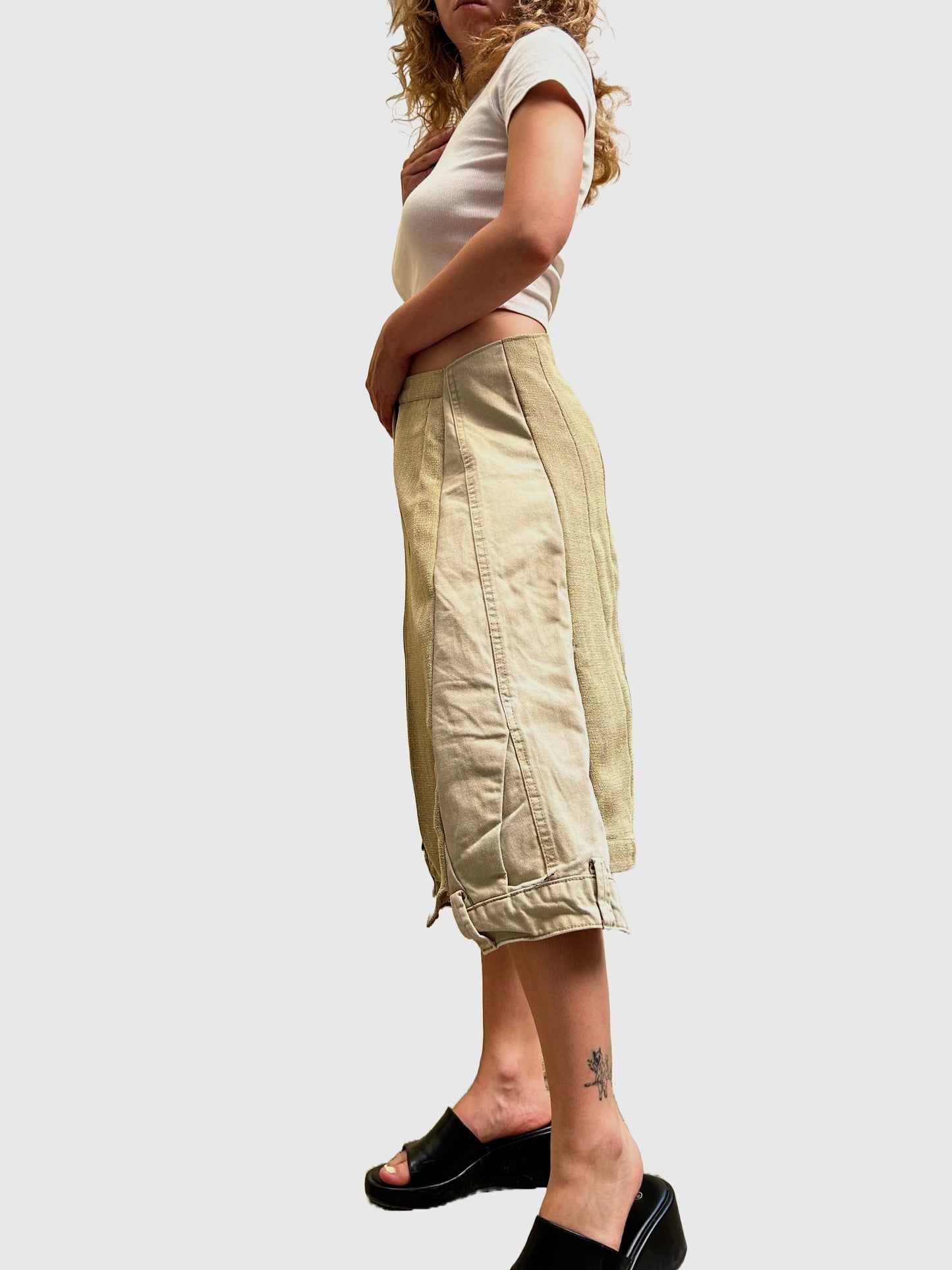 Linen Bermuda