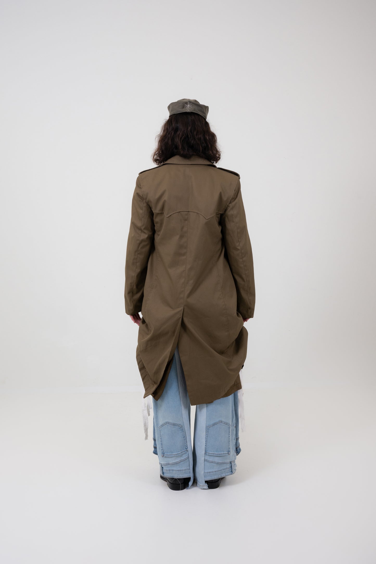 Fragment trench coat