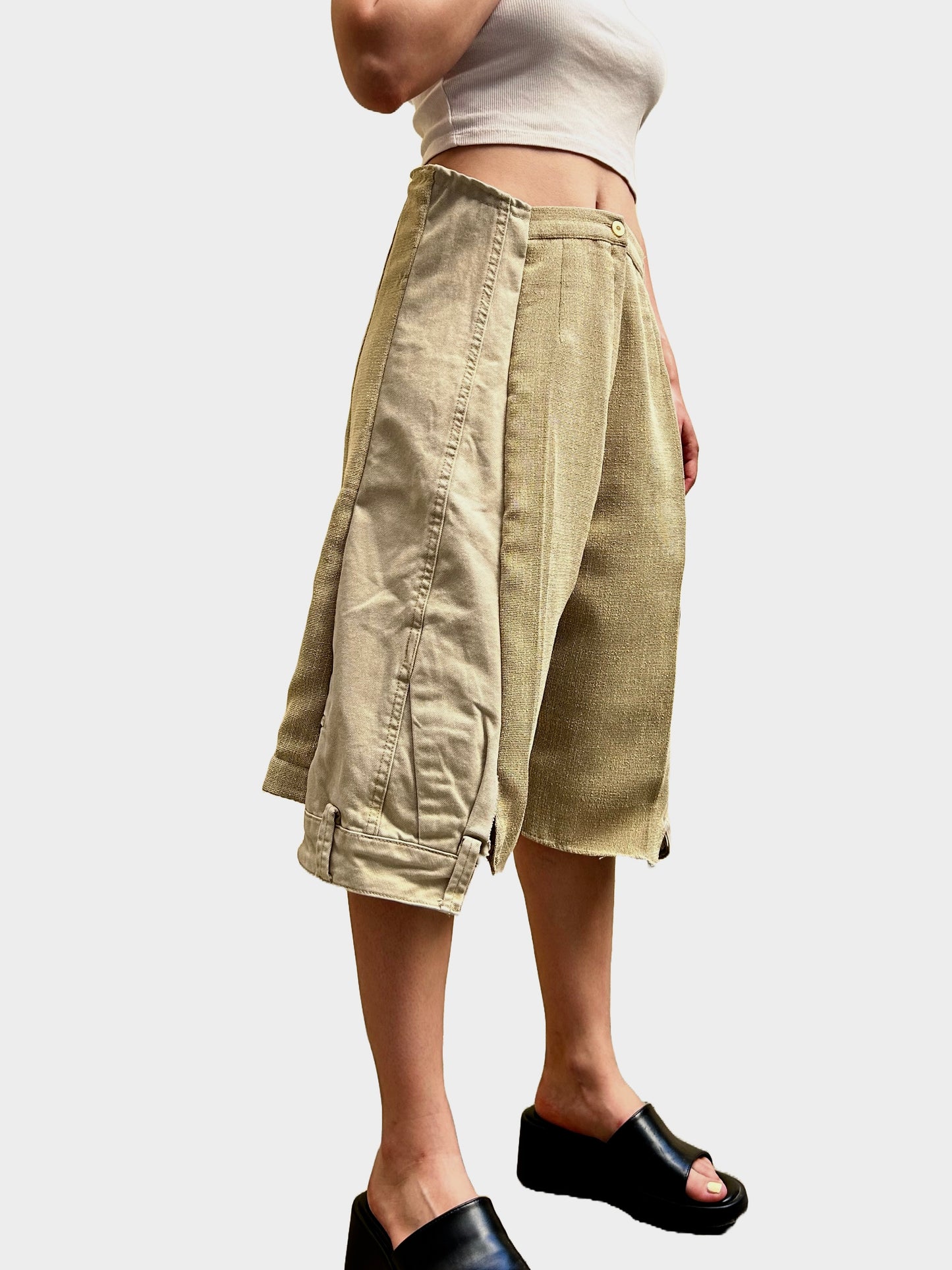 Linen Bermuda