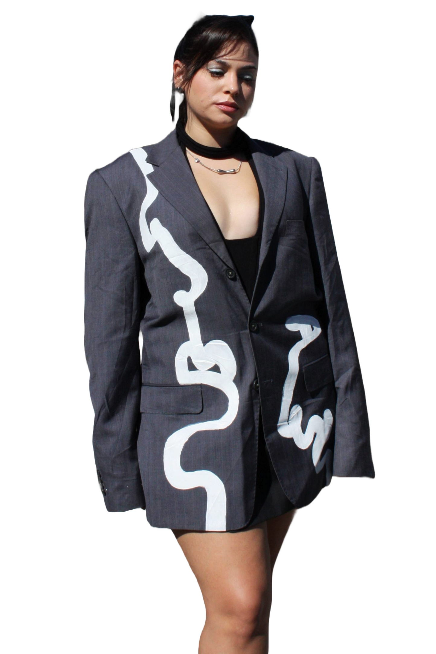 Hand - painted blazer