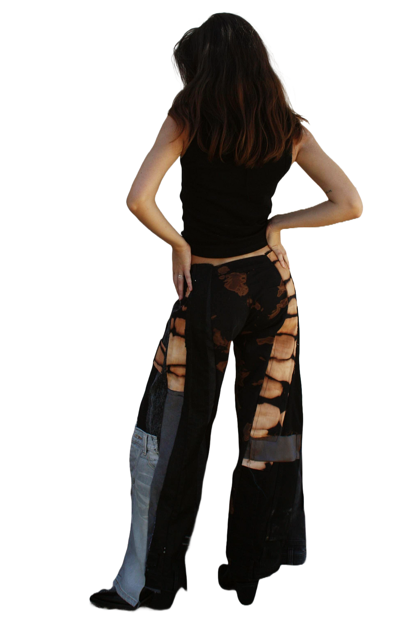 Rocky patchwork jeans