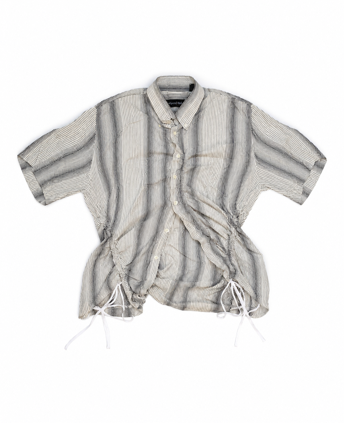 Afternoon shirt - White striped
