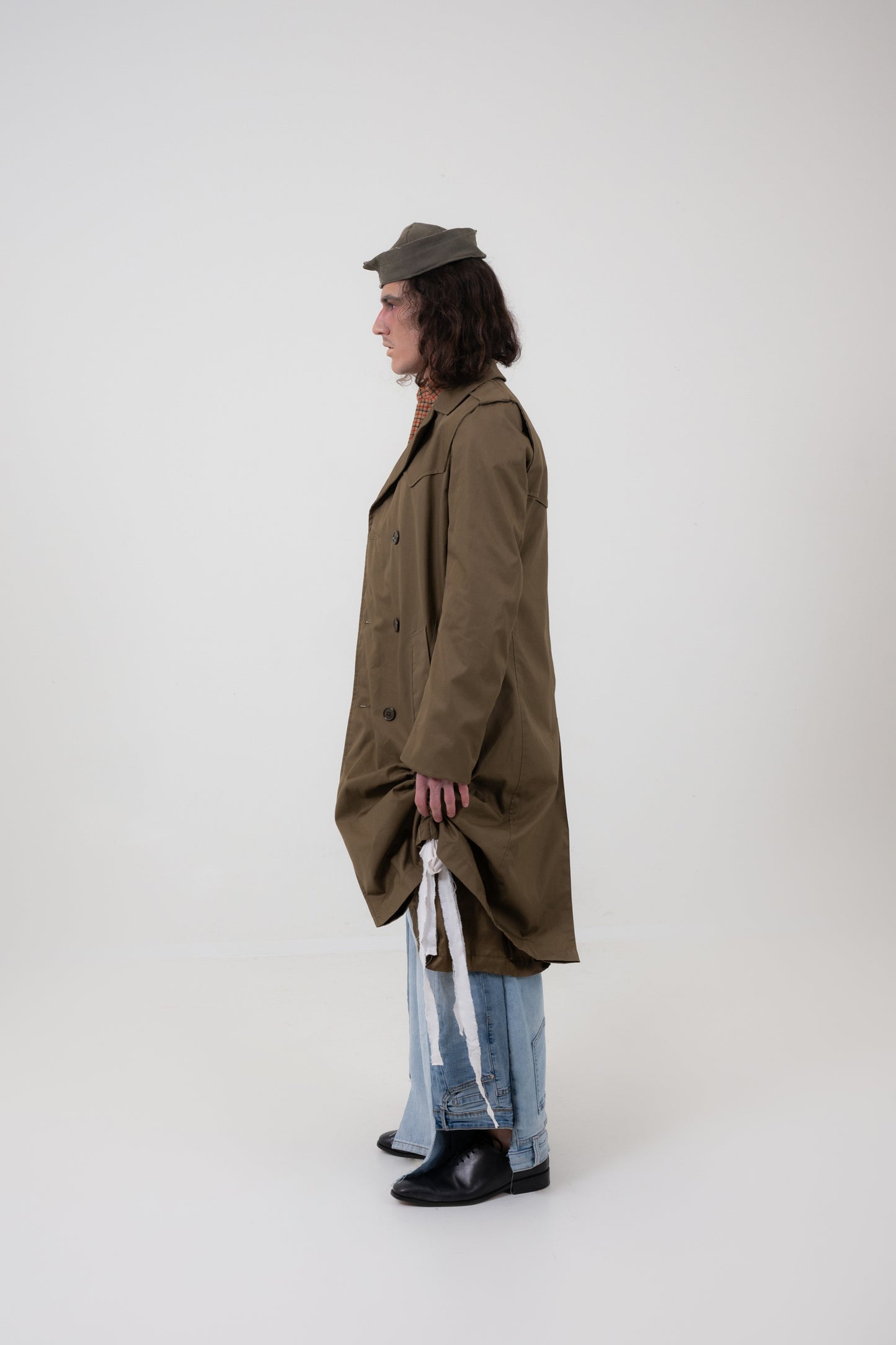 Fragment trench coat