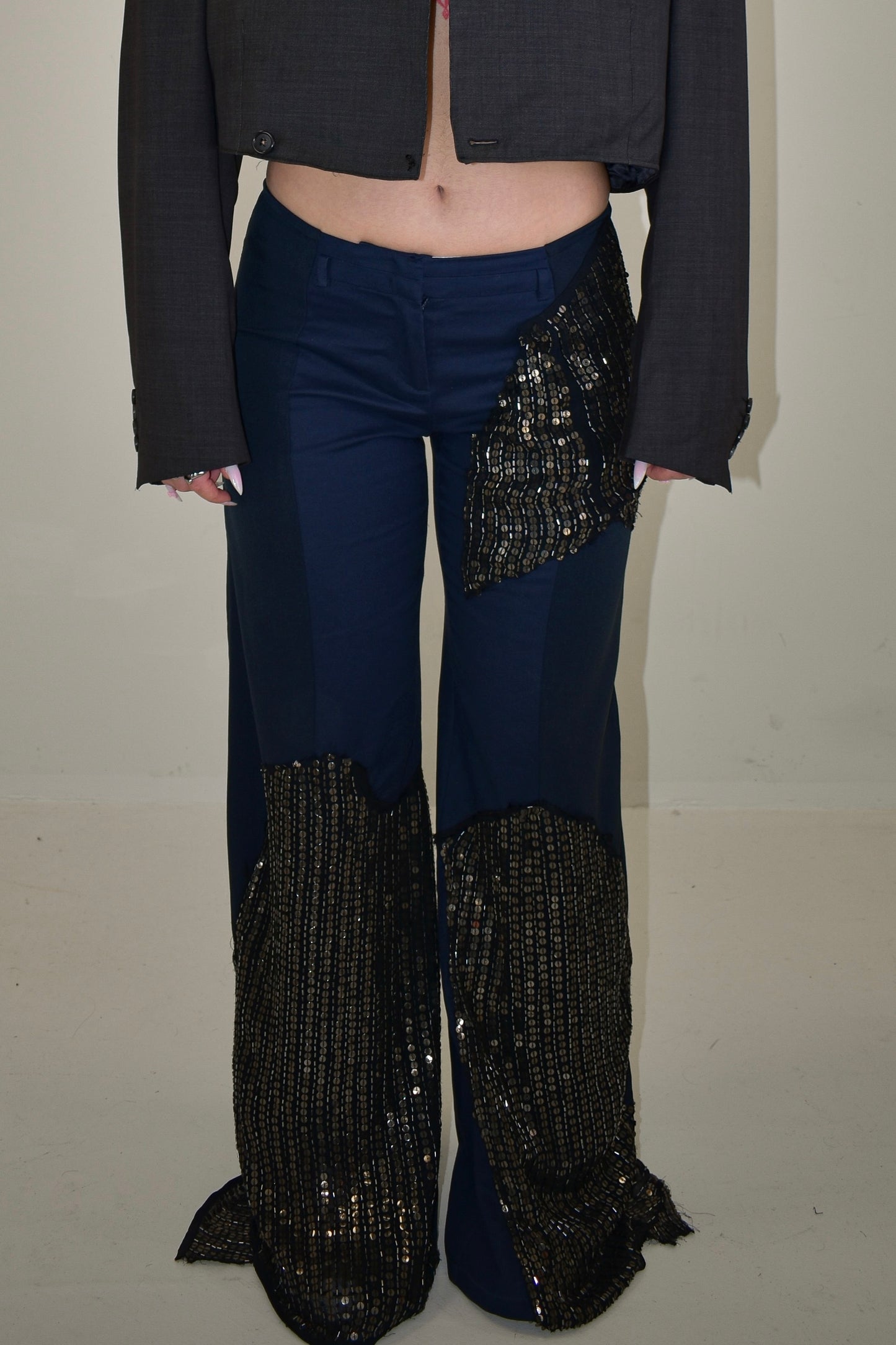 Shimmery pants