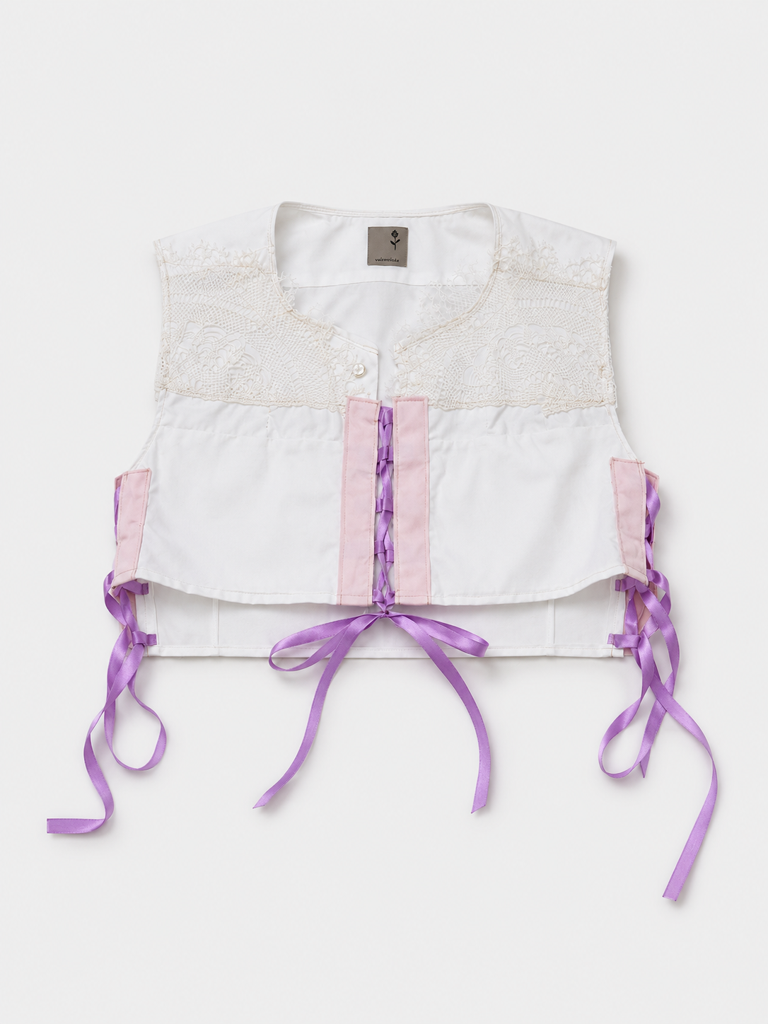Semedaki patchwork crop top