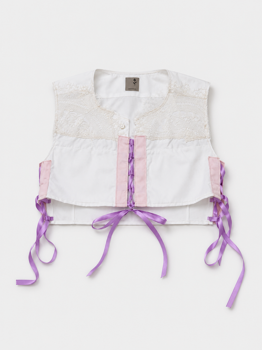 Semedaki patchwork crop top