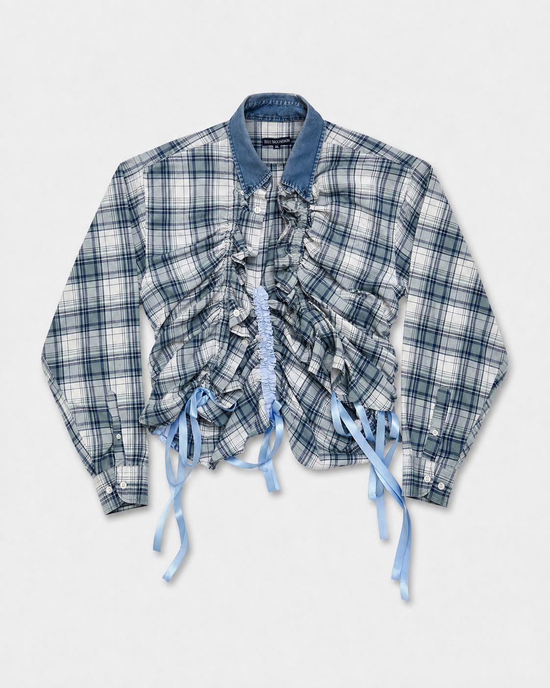 Afternoon shirt - plaid blue