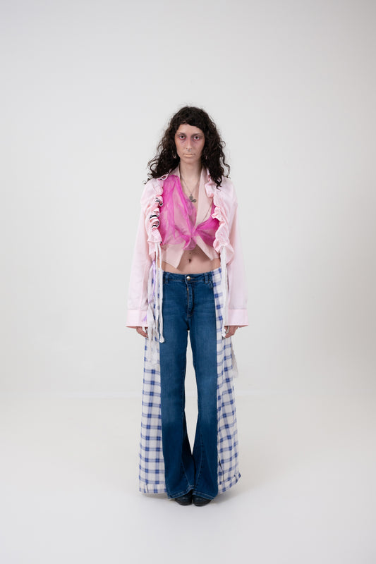 Patchwork Field Jeans