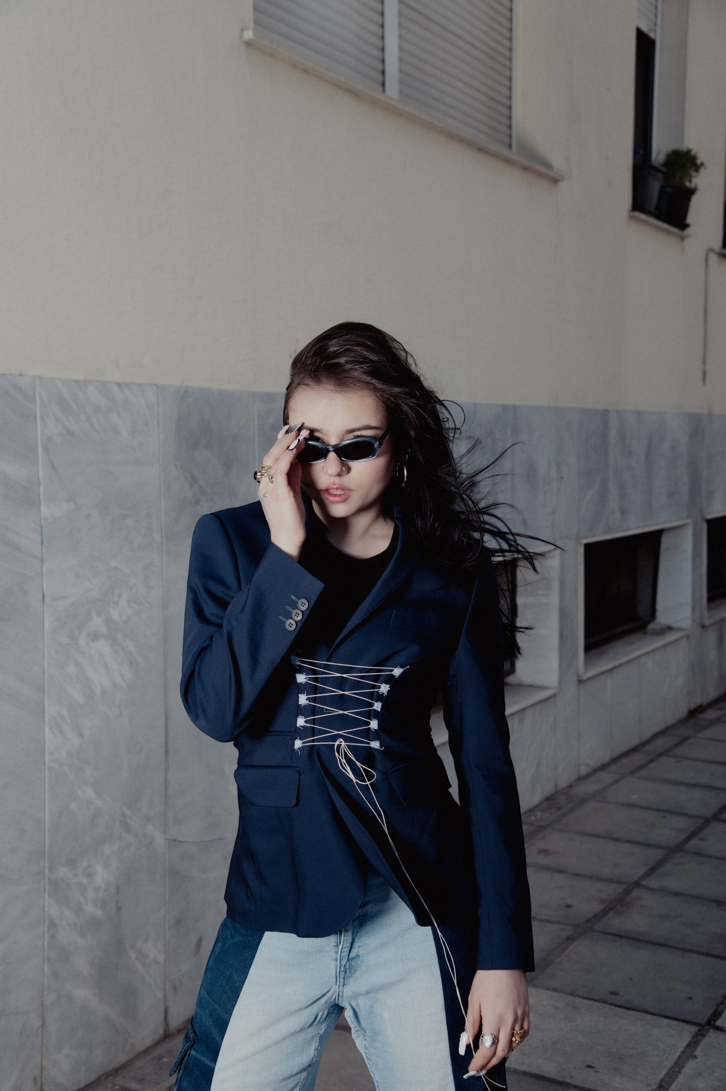 Runway blazer