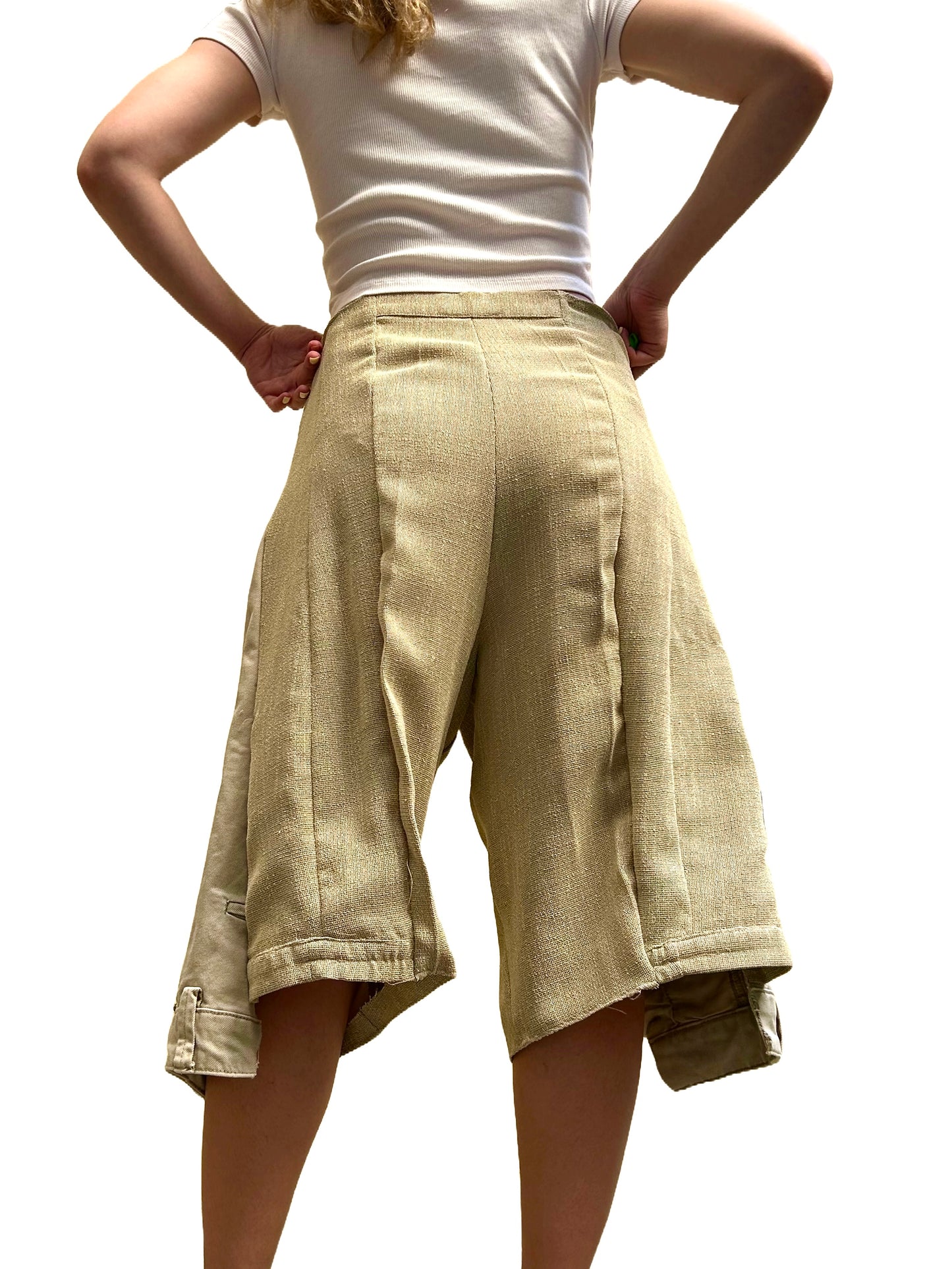 Linen Bermuda