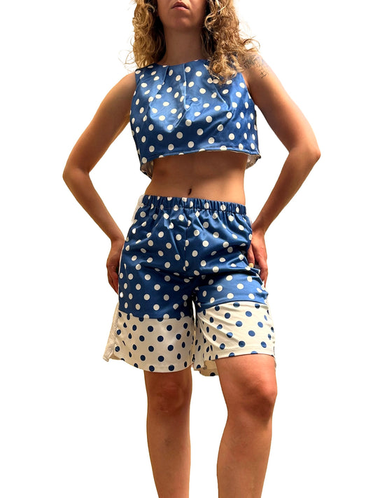 Dots satin set