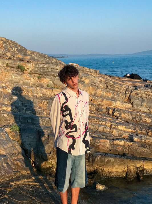Hand-painted shirt