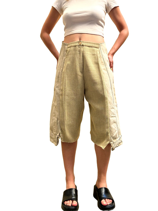Linen Bermuda