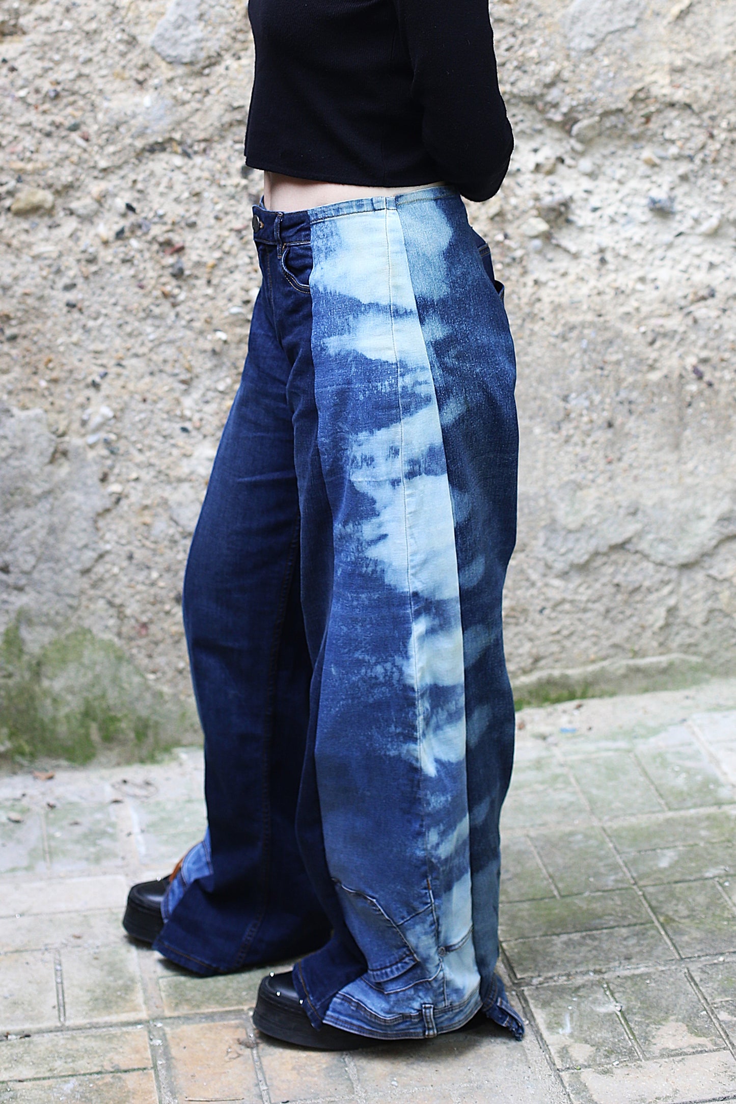 Side bleached
