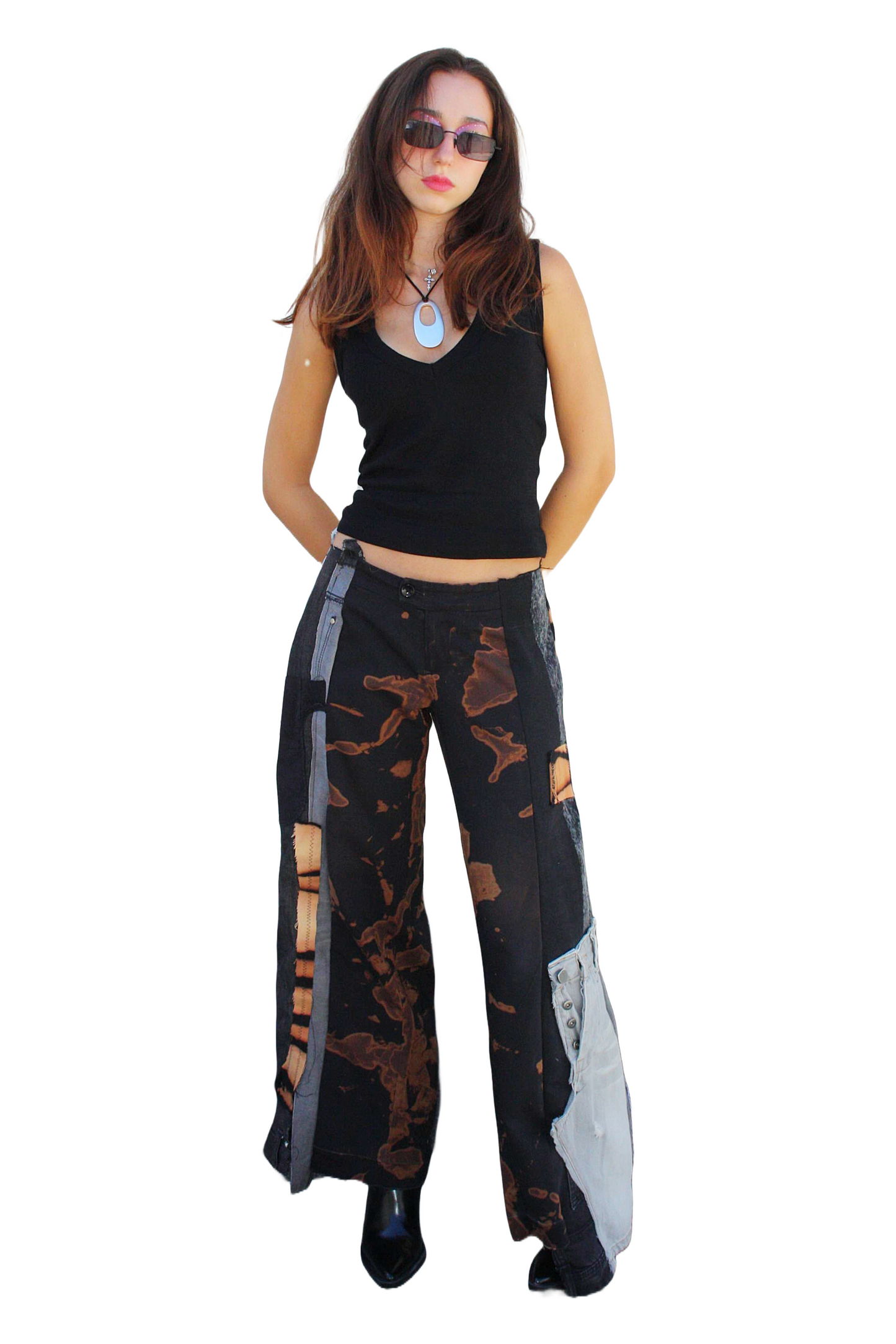Rocky patchwork jeans