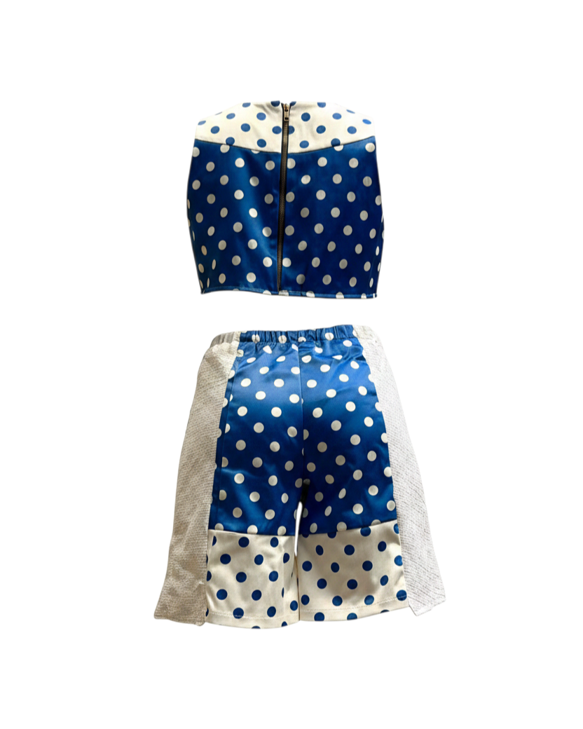 Dots satin set