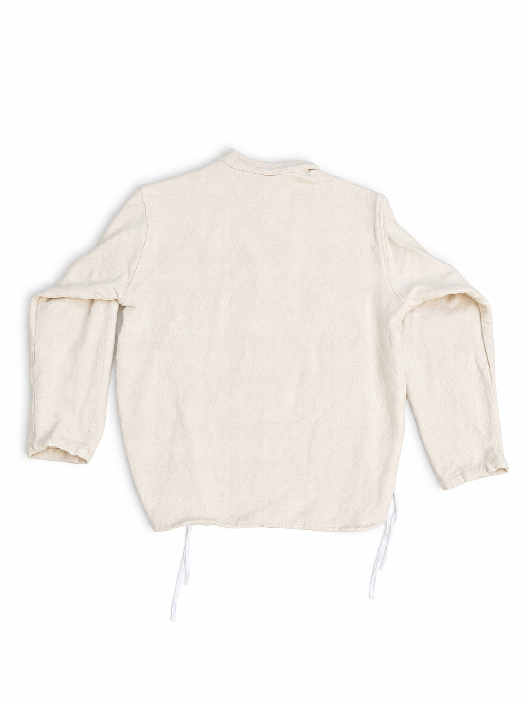 Asymmetrical shirt - Linen beige