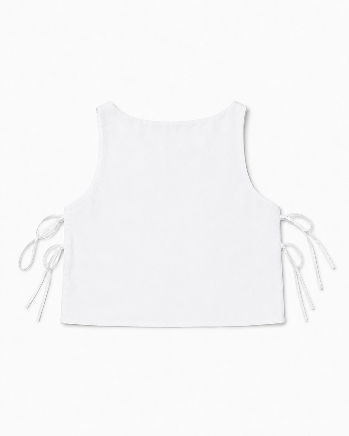 Courtyard Top - Simple white