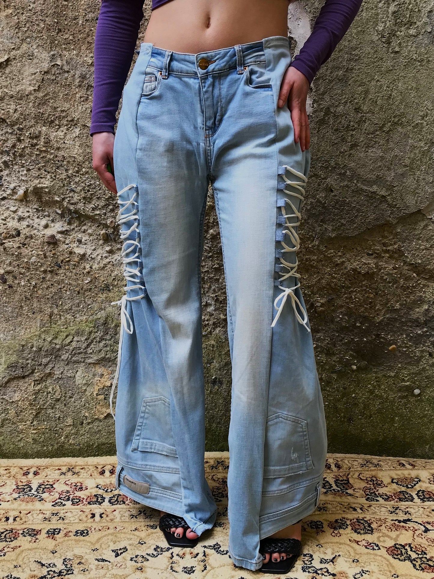 Grunge jeans